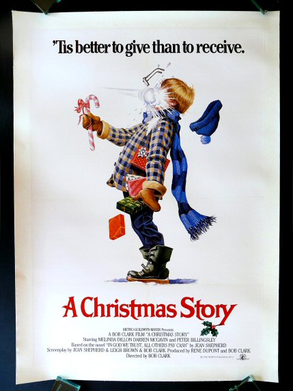 A CHRISTMAS STORY * CineMasterpieces 1SH ORIGINAL MOVIE POSTER RARE STYLE 1983 | eBay