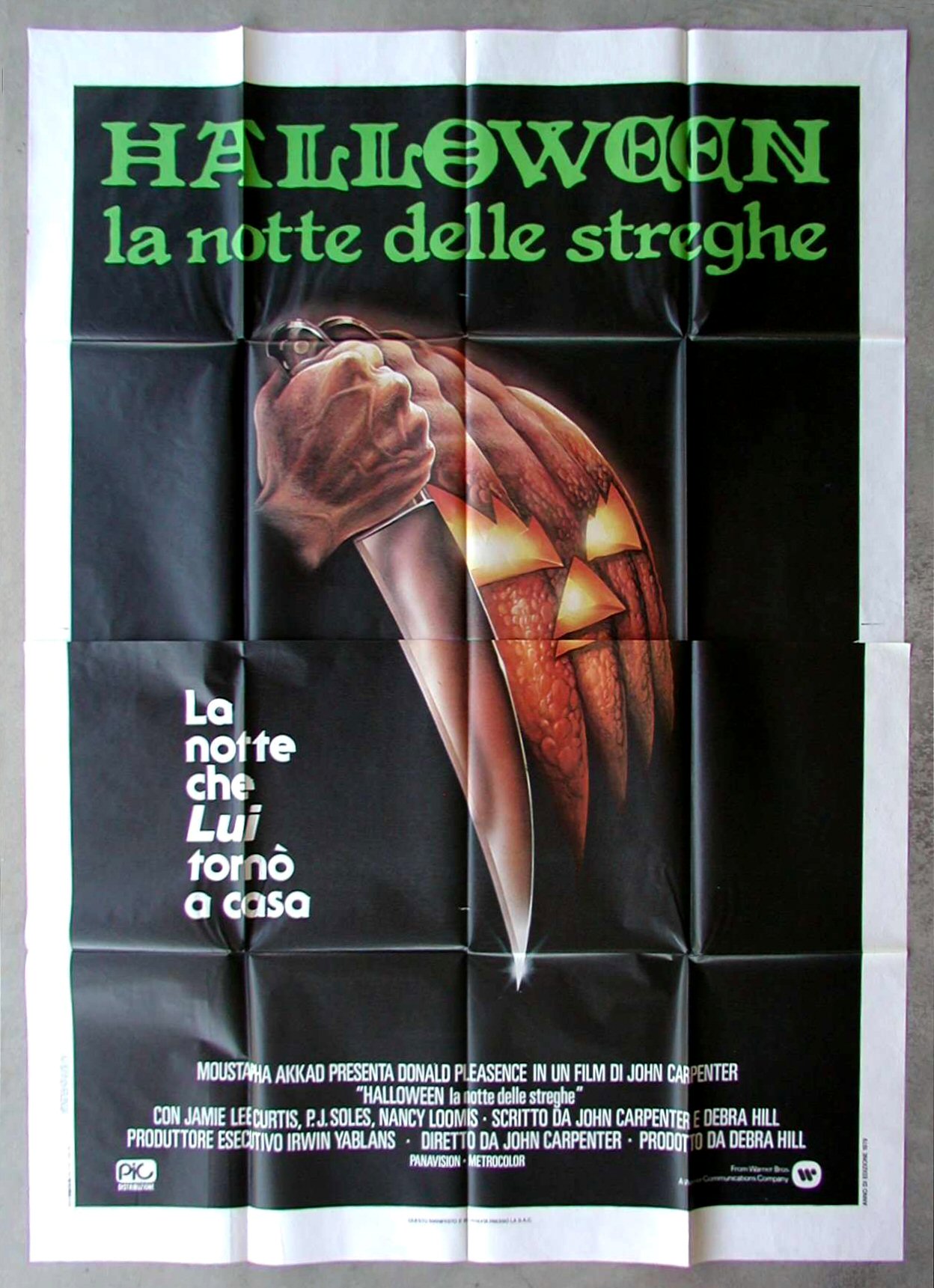 Halloween Cinemasterpieces Italian 4sh Huge Original Movie Poster Nm C9 1978 Ebay