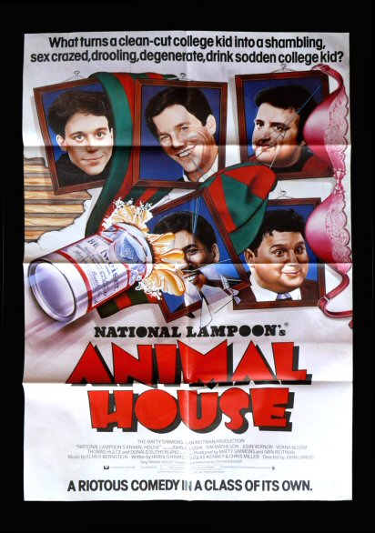 ANIMAL HOUSE * BRITISH 1SH ORIG MOVIE POSTER 1978  