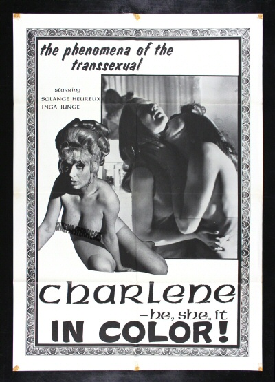 1960s Porn Color - DÃ©tails : CHARLENE * CineMasterpieces ORIGINAL MOVIE POSTER 1960S ADULT X  RATED PORN TRANS