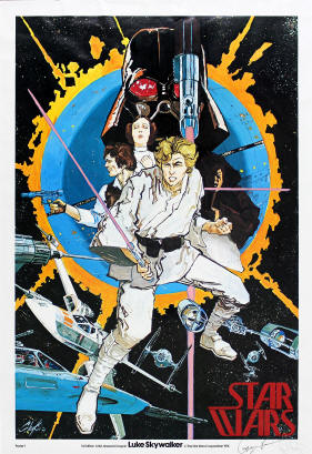 star wars poster set