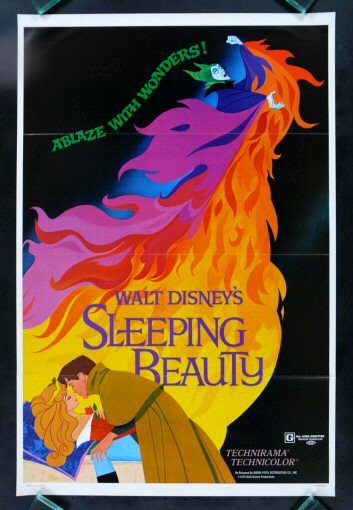 SLEEPING BEAUTY * CineMasterpieces 1SH ORIGINAL MOVIE POSTER DISNEY 