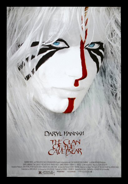 CLAN OF THE CAVE BEAR * MOVIE POSTER 1985 DARYL HANNAH  