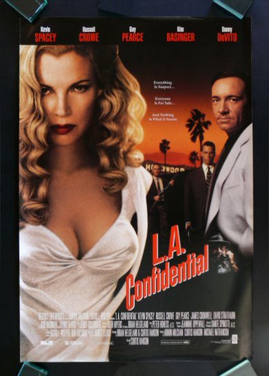 CONFIDENTIAL * 1SH MOVIE POSTER KIM BASINGER  