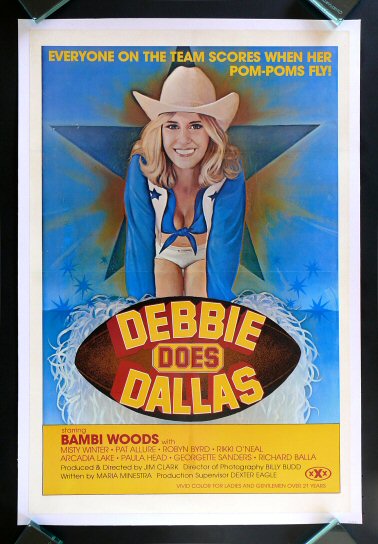 Debbie Does Dallas 1sh Orig Movie Poster 1978 Rated X