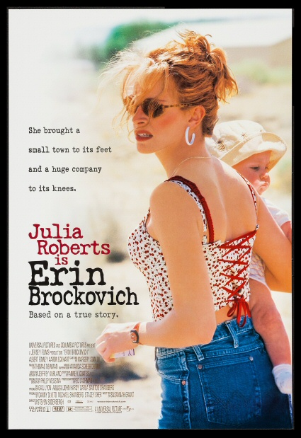 Erin Brockovich 1sh Orig Movie Poster Julia Roberts