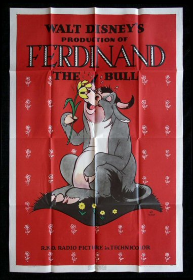 Ferdinand The Bull CineMasterpieces Vintage Original Movie Poster 1938