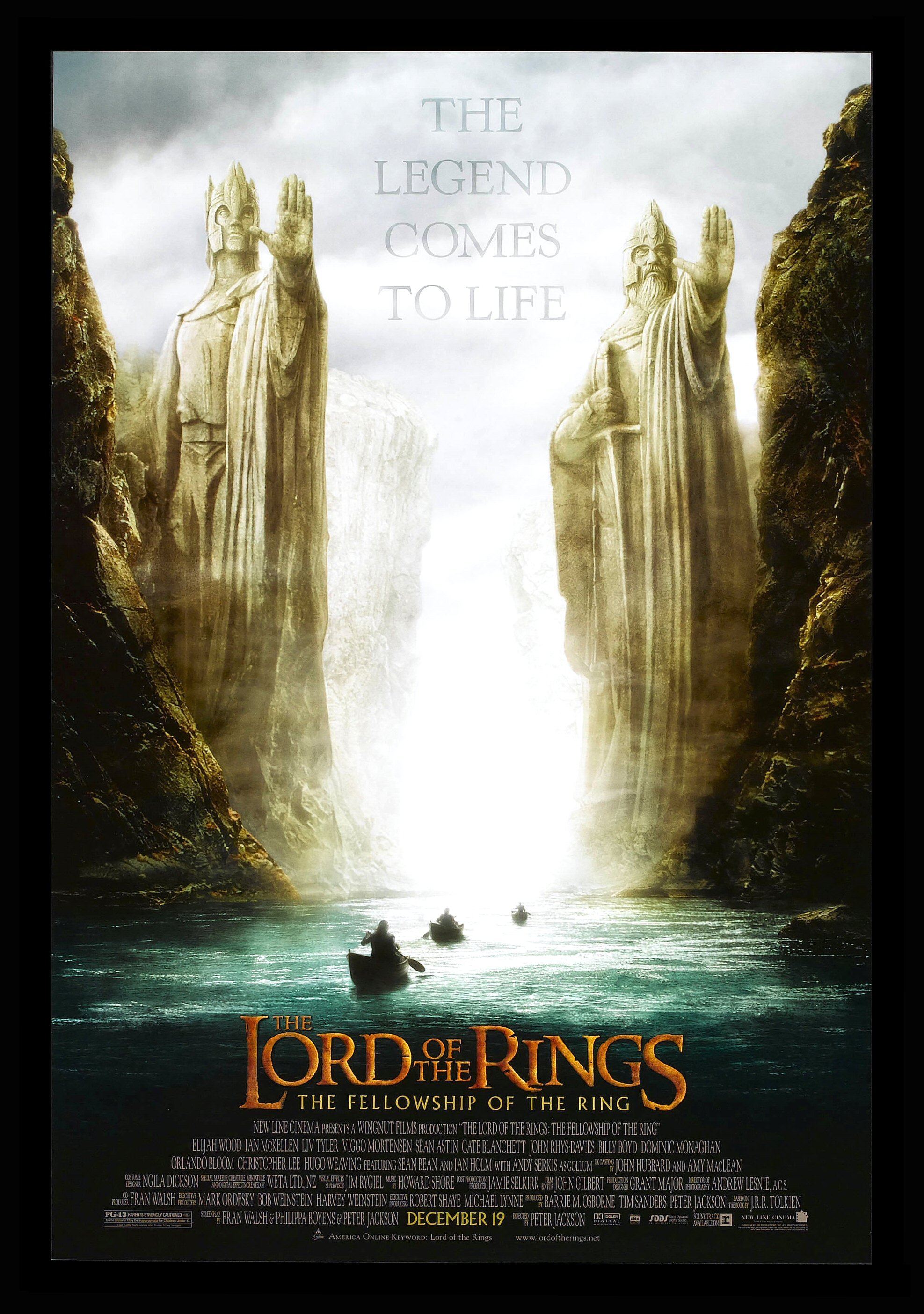 lord of the rings movie posters gollum