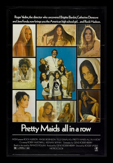 Pretty Maids All In A Row 1sh Orig Movie Poster 1971 Ebay