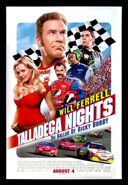   NIGHTS * CineMasterpieces DS CAR AUTO RACING MOVIE POSTER NASCAR 2006